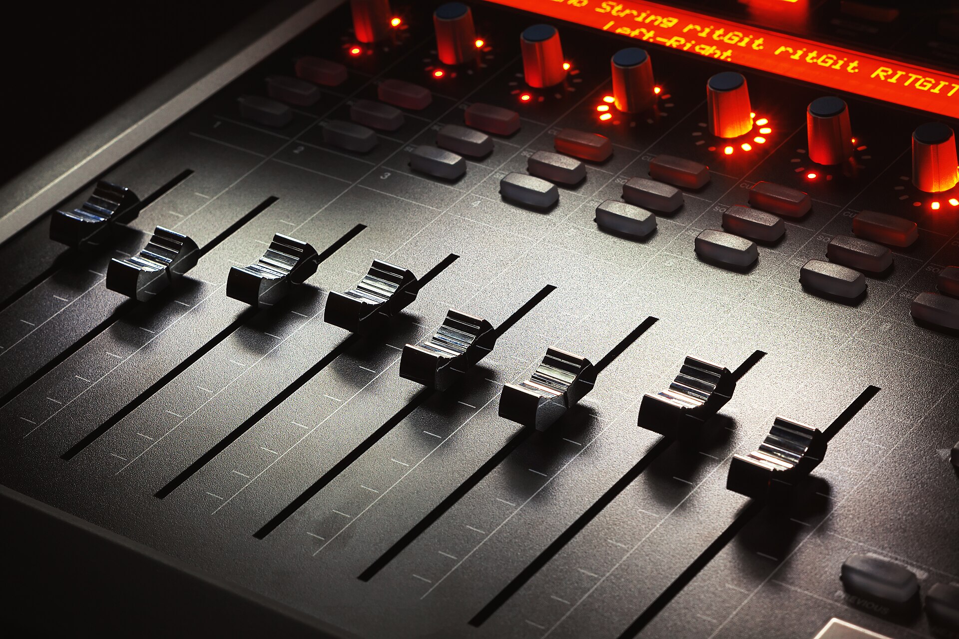 A studio mixing console, the cover of The Microsoft Copilot Academy